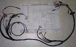 british motorcycle wiring harness 